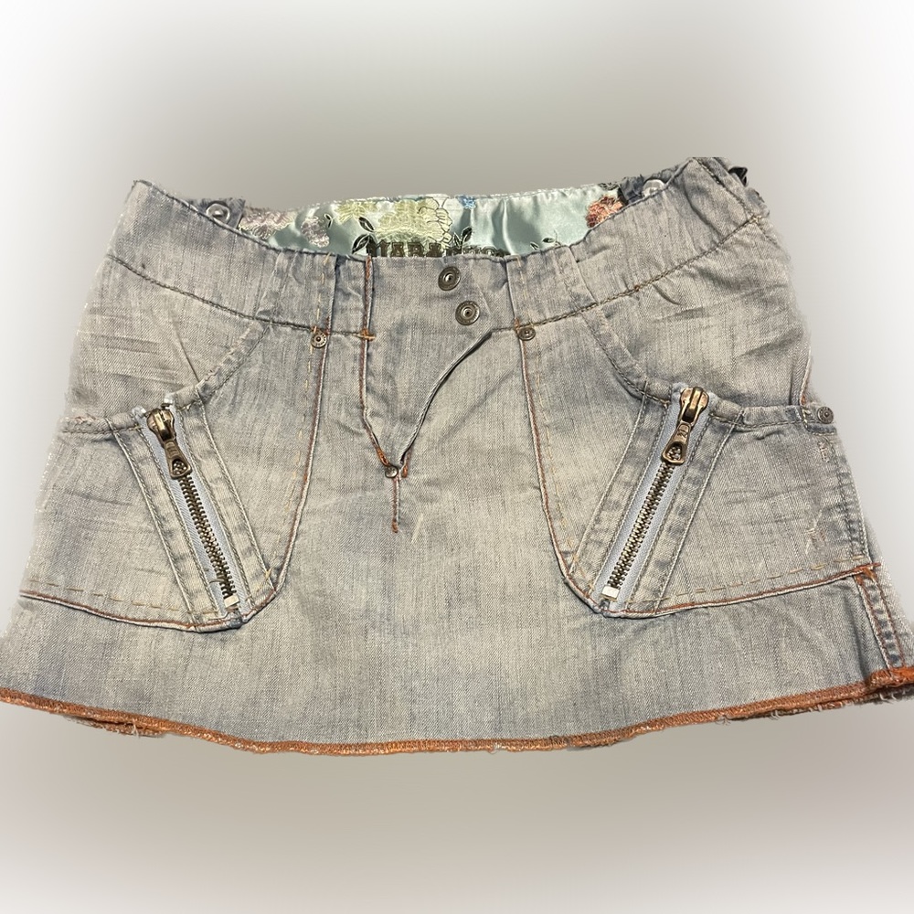 Parasuco Y2K Denim Legend Mini Skirt